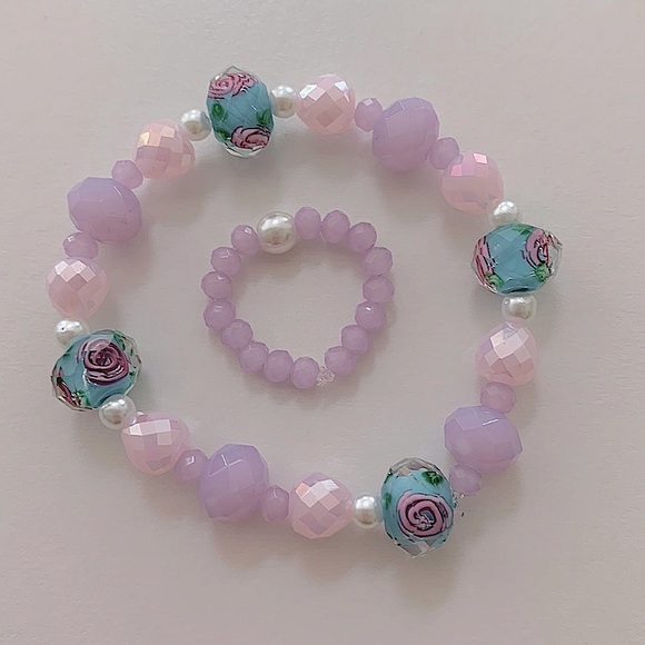 Handmade Set of Bracelet and Ring - Picture 1 of 6